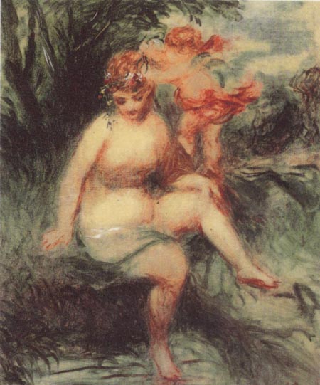 Pierre Renoir Venus and Cupid (Allegory)